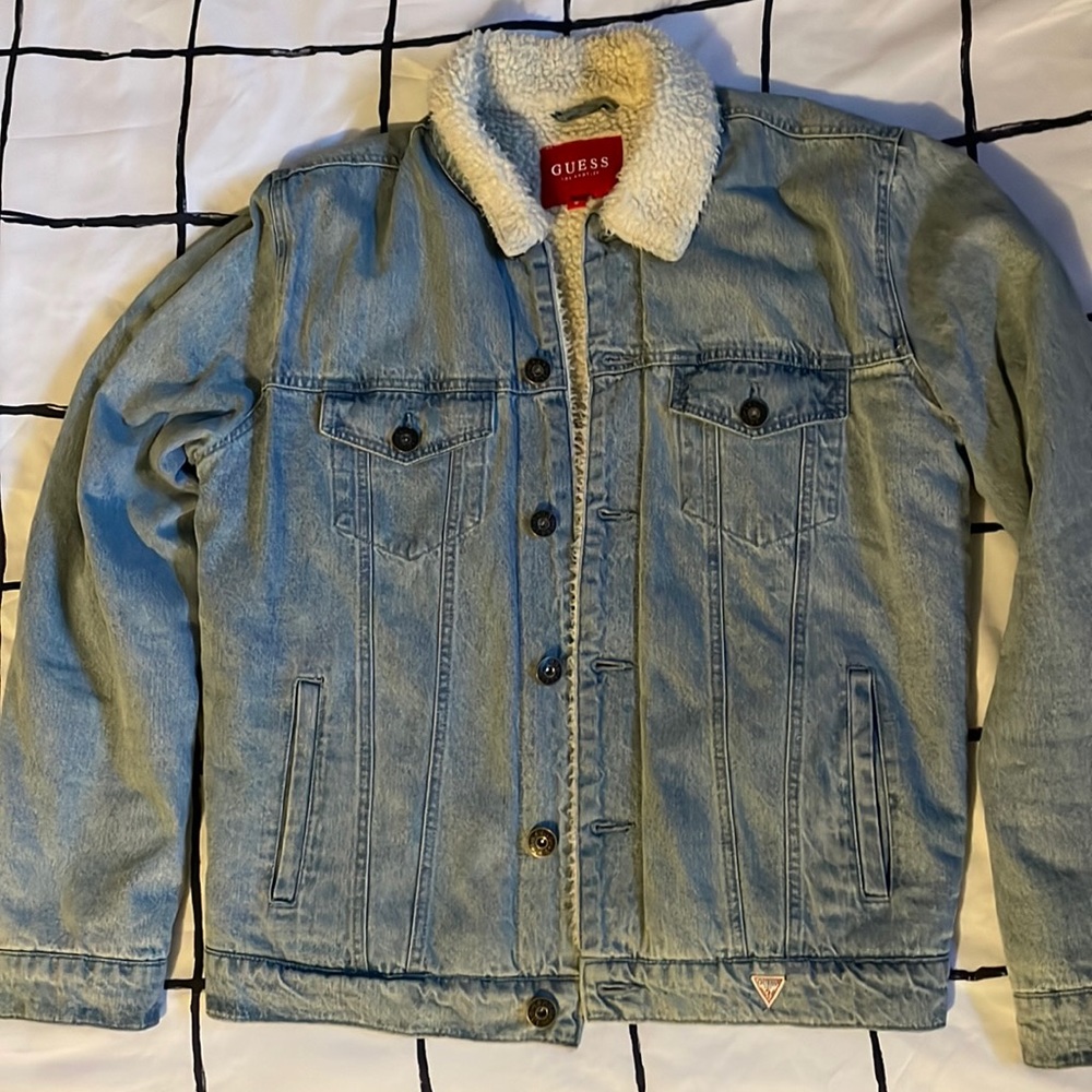 Men’s GUESS Braun Sherpa Jacket